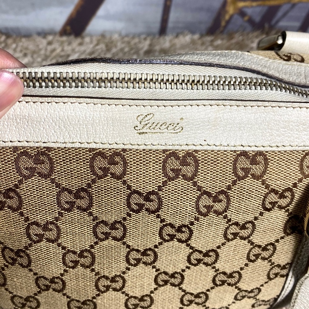 Gucci Vintage Abbey GG D-Ring Shoulder Bag - Picture 5 of 15